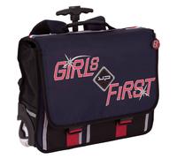 BODYPACK Cartable 41 cm roulettes recyclé Girl First Bleu
