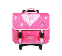 Cartable scolaire à roulettes primaire phileas danseuses rose TU