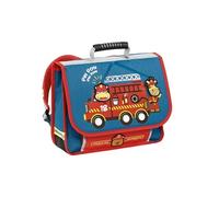 Cartable scolaire avec 2 compartiments Mini pompier 35 cm