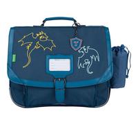 Cartable scolaire avec 2 compartiments Tann's Les Fantaisies Merlin 38 cm Bleu