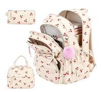 Cartable Scolaire Enfant Ensemble 3 Pièces Sac À Dos Imperméable Respirant | Cartables Scolaires Dessins Animés Pour Maternelle Préscolaire Primaire Rentrée Scolaire Élèves Camping