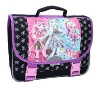 Cartable Scolaire Fille Monster High Feeling Avec 2 Compartiments 38 Cm Noir / Violet TU