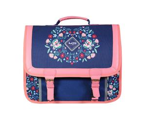 Cartable Scolaire Primaire Folk Bleu TU