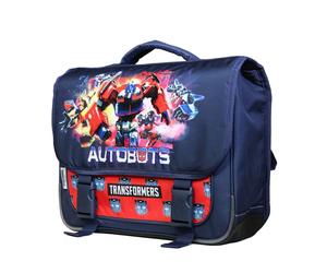 Cartable scolaire primaire hasbro transformers bleu TU