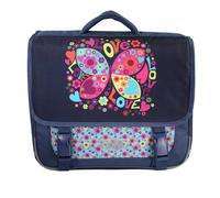 Cartable scolaire primaire phileas - papillon bleu TU