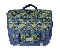 Bagtrotter - Phileas - Requins - Cartable 38cm - Marine - 2 Compartiments - 1 Poche Sous Rabat - 1 Poche Bouteille - Bretelles Matelassés - Fond Renforcé - Dos Matelassé - 38x13x34cm - Matière