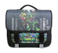 Cartable scolaire primaire tortues ninja noir TU