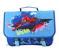Cartable Scolaire Spiderman Polyester Imprimé Action Bleu / Bleu / Ciel / Blanc TU