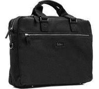 Cartable souple en Cuir de vachette - Noir - Cartable souple + PC 15
