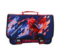 Cartable - SPIDERMAN - Spiderman Bleu - 41 CM - 2 Compartiments - Licence Officielle Marvel