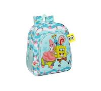 Cartable Spongebob Stay positive 32 38 12 cm Multicolore