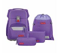 STEP BY STEP Set de cartable 4 pièces BASIS Purple Konfetti