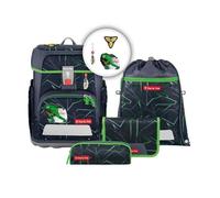 Cartable - STEP BY STEP - Ninja Kimo - Noir, Rouge, Bleu, Vert - Primaire - Polyester