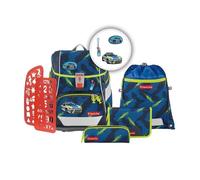 Cartable STEP BY STEP - Police Car Cody - Bleu - Matériau léger - Dos