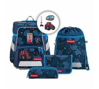 Cartable - STEP BY STEP - Tractor Freddy - 5 pièces - Transformable en sac à dos - Ergonomique
