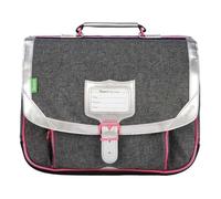 Cartable TANN'S 35 cm ""Suzon"" - gris chiné - TANNS-35139