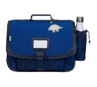 Tann's Cartable garçon Basile Les Fantaisies 38 cm – 2 compartiments – Gourde marine