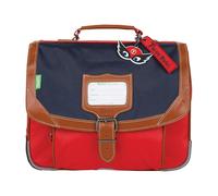Cartable - Tann's - Bleu marine et rouge - Maternelle - 32x27x12cm - Arthur