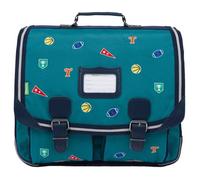 Cartable - TANN'S - Dan - Compatible cahiers 24 x 32 cm - Matière recyclée - 41 x 33 x 17 cm