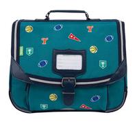 Cartable - TANN'S - Dan - Vert - 35 cm A4 compatible - Matière recyclée