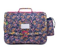 Cartable - TANN'S - Elena - 38 x 31 x 15 cm - Bleu - Poche à gourde amovible