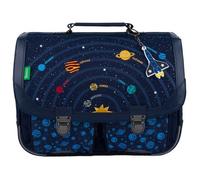 Tann's – Cartable Gabriel – 35 cm – Compatible A4 – Matière recyclée – Marine