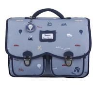 Cartable - TANN'S - Globe-trotter - Bleu - Polyester recyclé - Maternelle