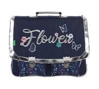 Trolley Cartable IKKS 41 cm Navy Gris