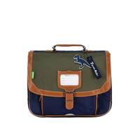 Tann's – Cartable Axel 35 cm kaki/bleu – 9330 Vert G