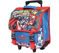 Cartable Trolley - Avengers - 38x14x33 cm - Toile synthétique - Lanières renforcées - Mixte