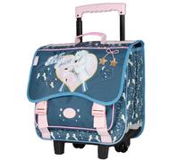 Cartable Trolley Fille Bella Sara Imprimé Cheval 38 Cm Bleu / Rose TU