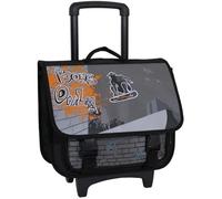 Cartable Trolley Scolaire Alistair - 39cm - Garçon - Boys Only - Marque française - Garantie 2 ans