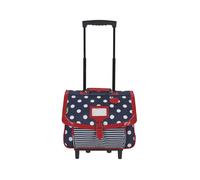 Cartable Trolley Tann's Charlotte Ref 42217 Bleu 38*29*15 cm