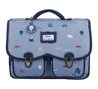 Cartable x Tartine et Chocolat Globe-Trotter Bleu (33 cm)
