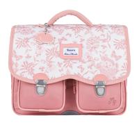 Cartable - Tann's - Toile De Jouy - Rose - Polyester recyclé - Maternelle