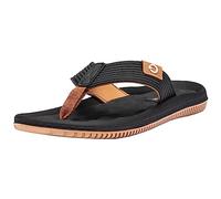 Cartago Homme Dunas VI AD Flip-Flop, Beige/Black/Brown, 47 EU