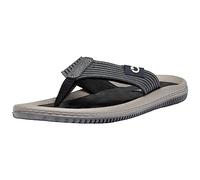 Cartago Homme Dunas VI AD Flip-Flop, Grey/Dark Grey/Black, 44 EU