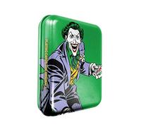 Cartamundi DC Comics The Joker Lot de 55 Cartes à Jouer dans Une boîte métallique rétro en Relief, Excellent Cadeau pour Tout Fan de Super-héros