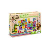 CARTAMUNDI Game Bingo Animaux sauvages dans les sauvages Shuffle Cartamundi