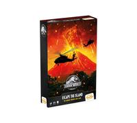 Cartamundi Jurassic World Escape The Island Jeu de Cartes, pour 2 à 4 Joueurs, Excellent Cadeau pour Les Enfants à partir de 6 Ans