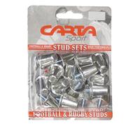 Cartasport Unisexe Aluminium Rugby Clous (Blister de 16), Argent, 21 mm