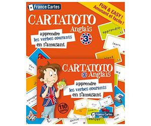 Cartatoto - Anglais 3 - Les Verbes Courants - Jeu Educatif