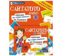 CARTATOTO France Cartes - 410052 Anglais 3 - Les Verbes Courants