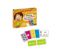 Cartatoto Jeu de 110 Cartes éducatives Apprendre Les Chiffres Enfant 3 Ans +
