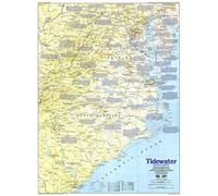 Carte 1988 de Tidewater et des environs