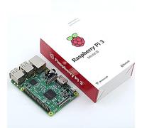 Carte 3 Modèle B avec WiFi Bluetooth, 1,2 GHz 64 Bits Quad Core Arm Cortex A53 CPU 1 Go de Mémoire LPDDR2