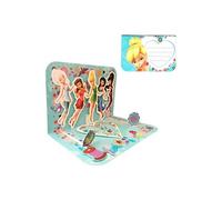 Carte 3D Disney - Amies Fairies