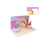Carte 3D Disney - Ballerina Disney Princesses