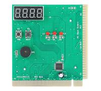 Carte à 4 chiffres Analyseur PC Diagnostic informatique Carte mère POST Testeur pour PCI Détecter les pannes informatiques Rapide Stable Efficace avec MingSound pour les outils de maintenance