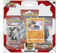 Carte à collectionner Asmodée Pack de 3 Boosters Pokémon SL04 Lune et Soleil Multicolore G